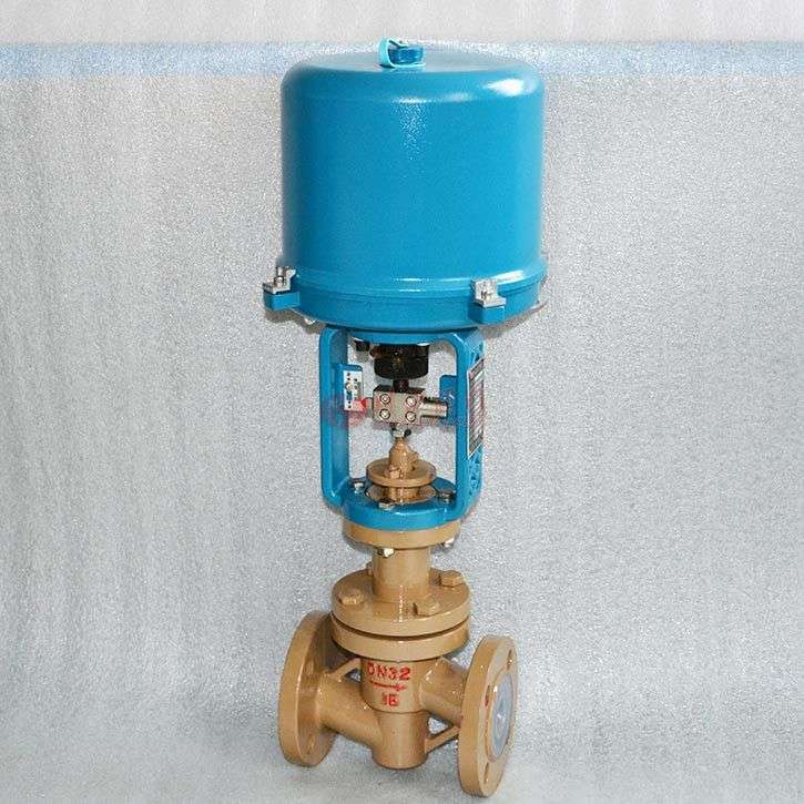 電動(dòng)襯氟調節閥實(shí)物圖