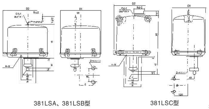 電動(dòng)執行器結構圖
