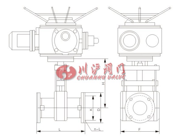電動(dòng)管夾閥結構圖